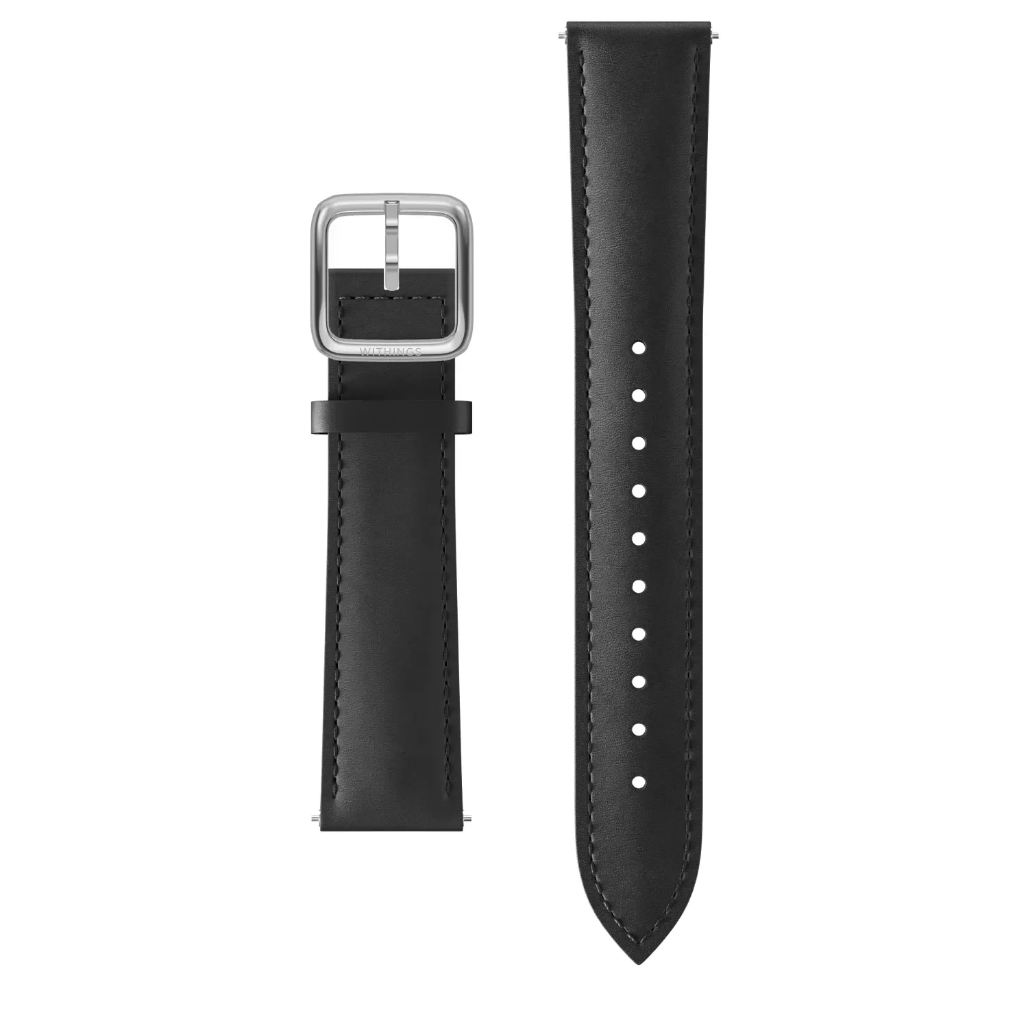 Φωτογραφία προϊόντος: WITHINGS Δερμάτινο Λουράκι Ρολογιού 18mm Black
