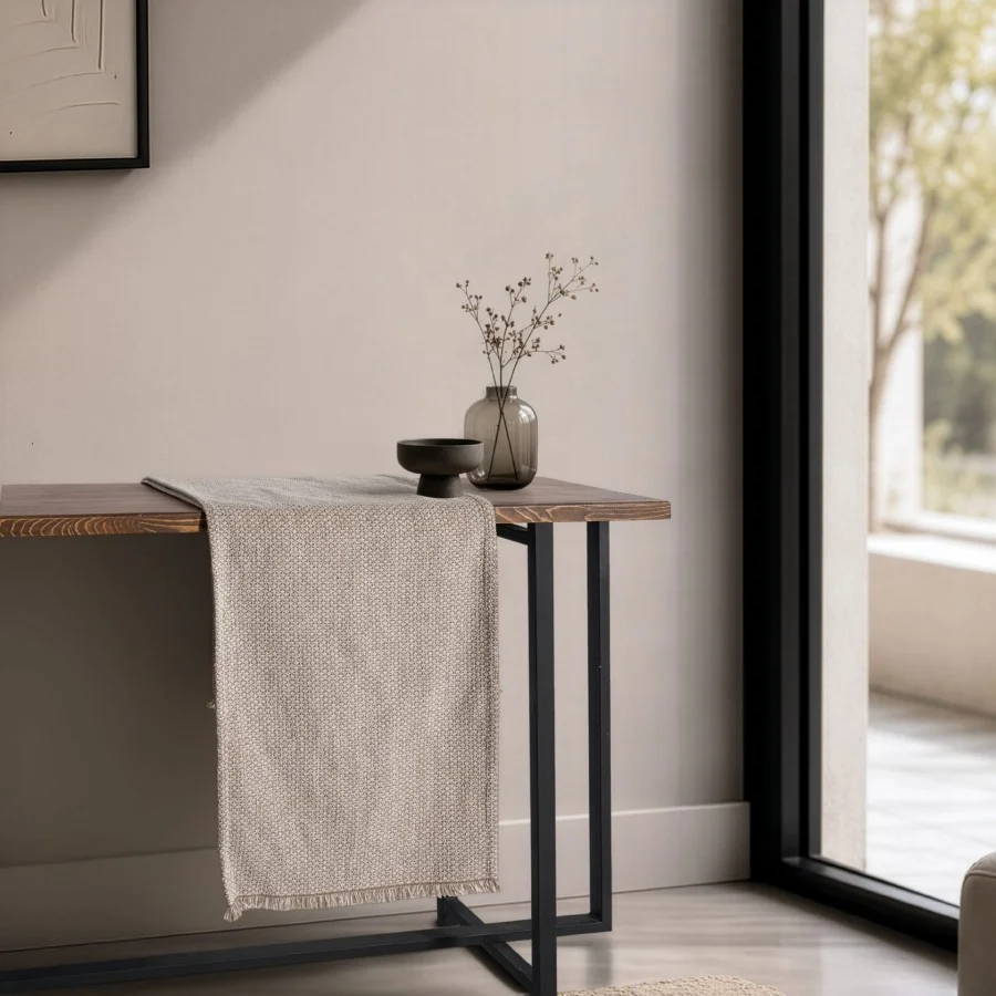 Φωτογραφία προϊόντος: Τραβέρσα Utah 01 Beige Teoran 45x180cm