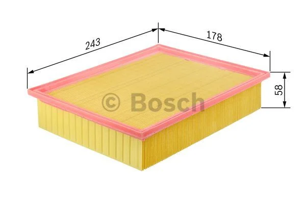 Φωτογραφία προϊόντος: BOSCH 1457433004-ΦΙΛΤΡΟ ΑΕΡΟΣ