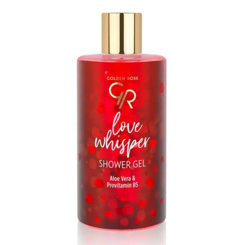Φωτογραφία προϊόντος: Golden Rose Love Whisper Shower Gel Fruity + Seductive Αφρόλουτρο 350ml